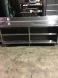 7' Stainless steel cabinet