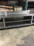 6' Stainless steel cabinet