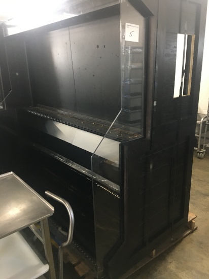 6' Self-contained refrigerated produce case