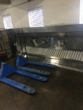 12'6' Stainless steel hood with filters