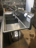 Stainless steel Three compartment sink