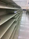 85' Kent gondola shelving, sold by the foot measured down the middle