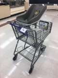 Shopping cart with baby seat