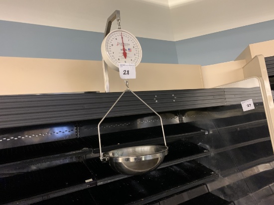Detecto 30lb hanging scale with hanger
