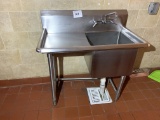 Stainless One bay sink