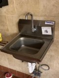 Stainless hand sink