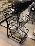 Black color Technibilt small shopping carts