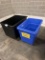 (2) Rolling bins