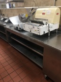 Stainless steel cabinet, 6'