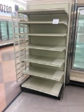 Shelving display, 4'