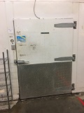 Kysor 18' X 25' Storage freezer with pallet door, floor and coils