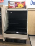 4' Barker Floral case, remote refrigeration