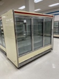 3 Door Kysor Warren LV5H1 Freezer, gas defrost