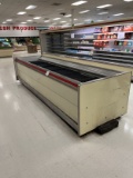 12' Kysor Warren IL1 Island Freezer, gas defrost