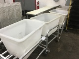 (4) Rolling bins