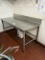 6' Stainless Steel Table