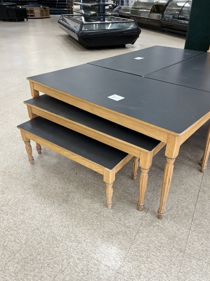 Nesting Three Piece Display Tables