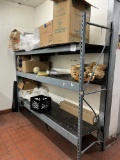 8' Pallet Rack and Contents