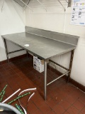 6' Stainless Steel Table