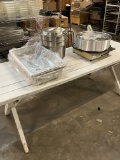 Stainless Inserts, Table, Wrap