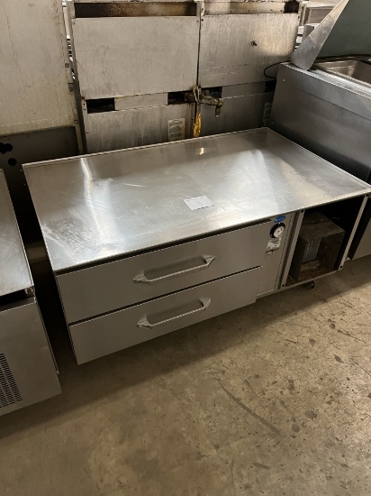 53" Randell Two door refrigerated chef base