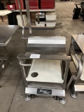 Stainless Steel Slicer Stand on casters