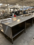 8' Stainless Table