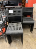 (25) Black Chairs