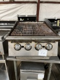 2' Gas Chargrill Oven and Stand