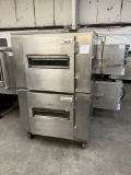 Lincoln Double Stack Gas Pizza Convayer Pizza Oven