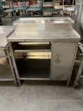 Stainless Receiving Desk