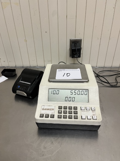 Money Counter with printer