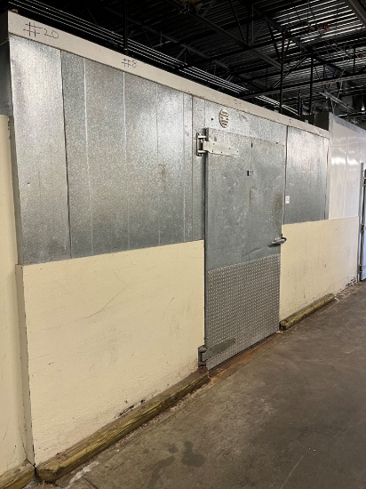 16' X 16' Meat Cooler/16' X 22' Meat Prep Combo Kysor Panel