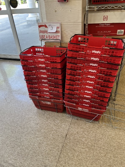 Piggly Wiggly Shopping Baskets (22)