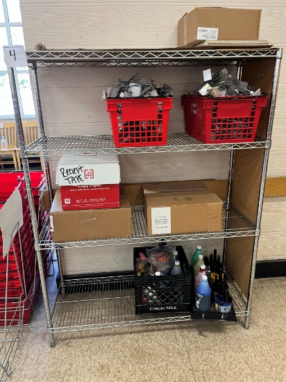 Metro Rack and contents