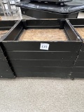 3' X 3' Rolling wood produce displays