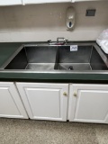 Two bay sink