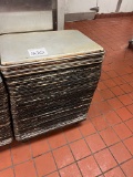 Stack of sheet pans