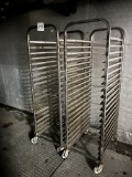 (2) Sheet pan racks.  Sold as one lot