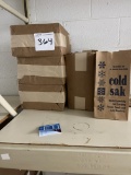 4 bags Cold Sak Paper Bags.  Sold as one lot