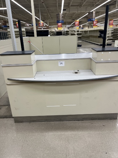 Customer service counter