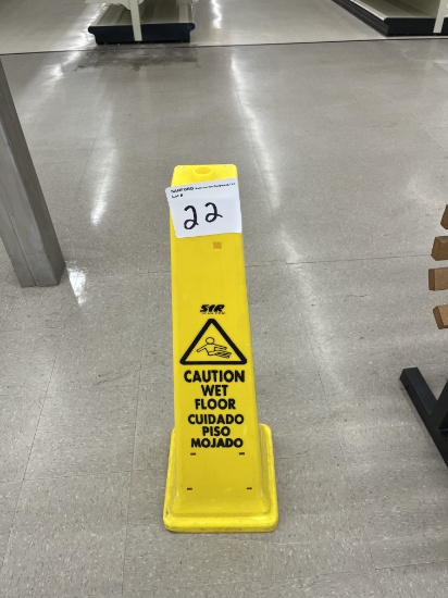 Wet Floor sign