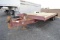 '90 TRAIL KING EQUIPMENT TRAILER, 25', V.I.N.# 1TKC02420LM125655 (TITLE)