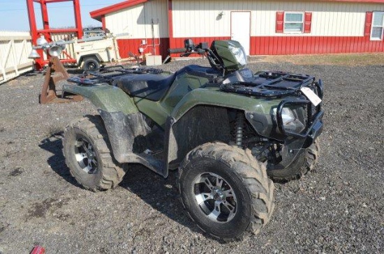 2016 HONDA ATV RUBRICON, FUEL INJECTION, INDEPENDENT REAR SUSPENTION, 4WD,