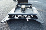 HEAVY DUTY SKID MOUNT HYD ROTORY MOWER W/ FRONT PUSH GAURD