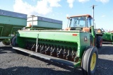 JD 8300 13' GRAIN DRILL, DOUBLE DISC, HYD CONTOLED MARKERS, MARKER TIRES,