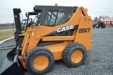 CASE 85XT SKID LOADER, CAB, HEAT,3,201 HRS, RIDE CONTROL, (NICE)