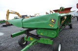 JD 693 POLY 6 ROW CORN HEAD, EAR CATCHER, (NICE)