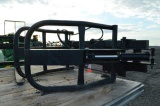 SKID MOUNT BIG SQUARE/ROUND BALE GRABBER