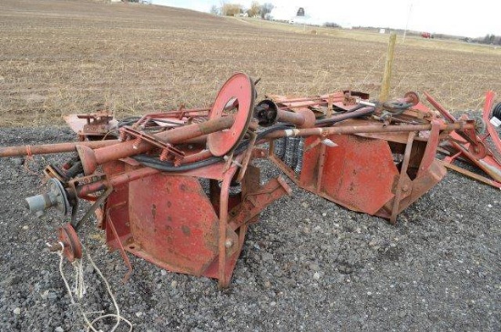 2- IH #10 BALE THROWERS, OFF OF IH 440 BALER